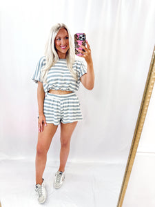 The Striped Bubble TOP