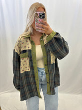 Load image into Gallery viewer, Festive In Plaid Shacket
