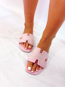 Pink Spring Sandals