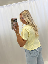 Load image into Gallery viewer, Sunwashed Pastels Top YELLOW
