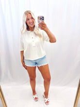 Load image into Gallery viewer, Cabana Striped Top YELLOW
