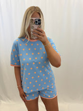 Load image into Gallery viewer, Confetti Dot Set BLUE💖 1 medium &amp; 1 large left
