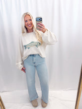 Load image into Gallery viewer, Reel Cute Sweater Cream
