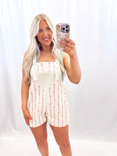 Load image into Gallery viewer, Fresh Picked Flowers Overall Romper
