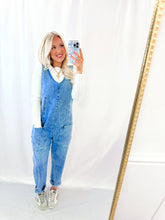 Load image into Gallery viewer, Denim Overall Jumpsuit
