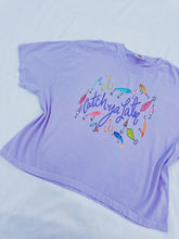 Load image into Gallery viewer, Fun Fishing Lures Graphic Tee (CROPPED OR FULL LENGTH)
