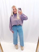 Load image into Gallery viewer, Blackberry Mocha Long Sleeve Top
