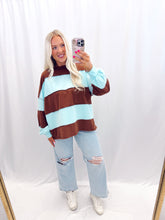 Load image into Gallery viewer, Mint Chocolate Oversized Top
