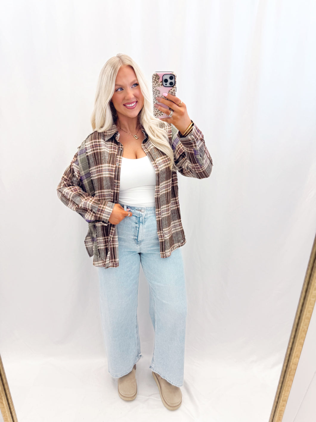 Autumn In Plaid Flannel