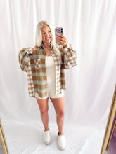 Load image into Gallery viewer, Woodland Whisper Flannel GREEN/BROWN (pictured right)

