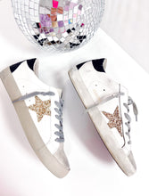 Load image into Gallery viewer, Gold Star Shu Shop Sneakers 💖 1 size 9 left
