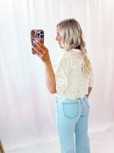 Load image into Gallery viewer, Lace + Bows Blouse
