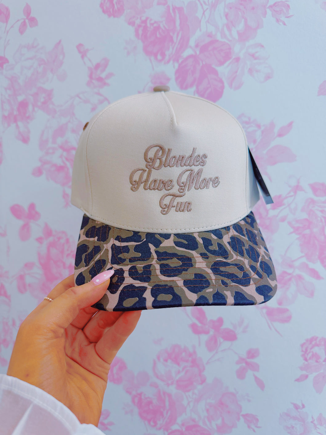 BLONDES HAVE MORE FUN Trucker Hat