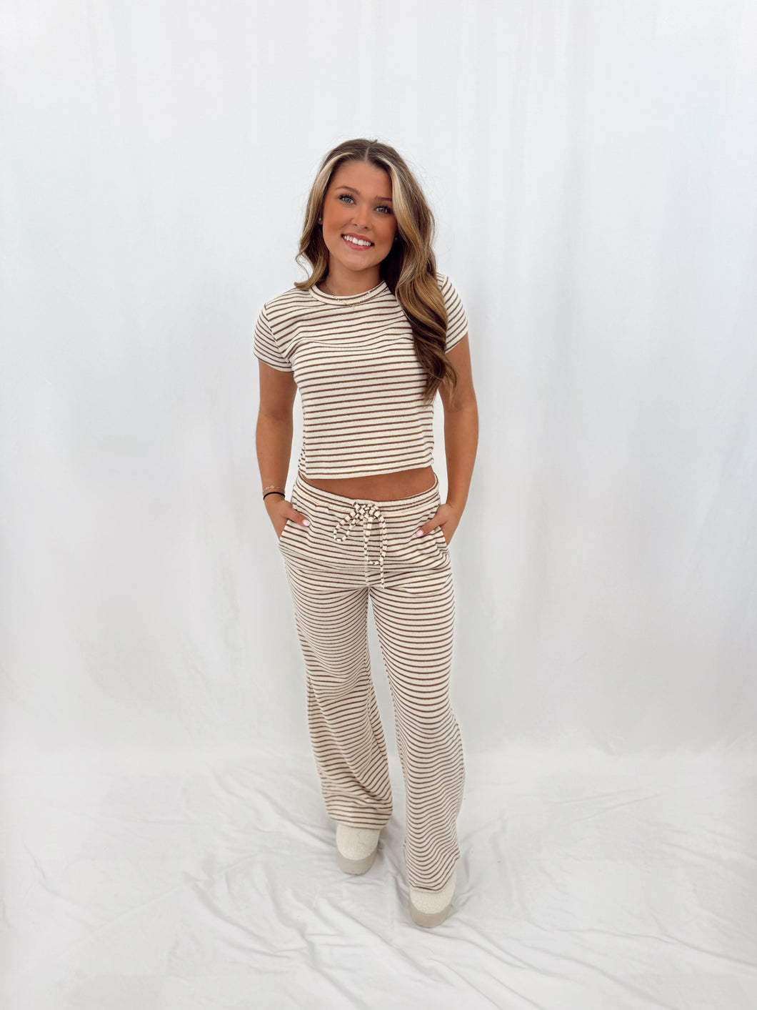 Brownie Points SET (top + pants)