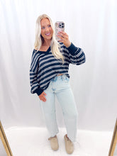 Load image into Gallery viewer, Midnight Stripes Top
