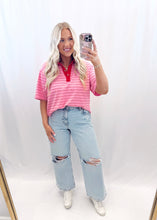 Load image into Gallery viewer, Weekend In Color Top PINK
