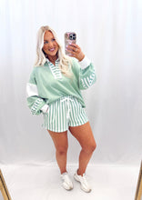 Load image into Gallery viewer, Seaside Stripes SET (pullover + shorts)💖 1 small left
