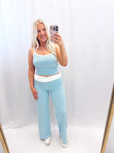 Load image into Gallery viewer, Clear Blue Stripes SET💖 small &amp; medium left
