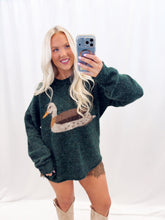 Load image into Gallery viewer, Mallard Morning Sweater Green
