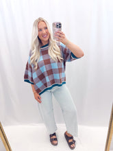 Load image into Gallery viewer, Blueberry Mocha Sweater Top
