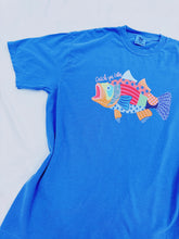 Load image into Gallery viewer, Multi Print Fun Fish Graphic Tee
