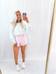 Keeping Casual Slouchy Pullover WHITE MELANGE💖1 small left