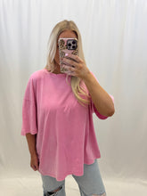 Load image into Gallery viewer, Everyday Essential Oversized Tee PINK
