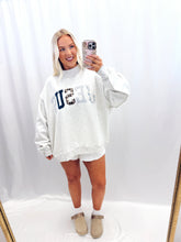 Load image into Gallery viewer, Jesus Blue Multi Mockneck
