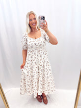 Load image into Gallery viewer, Brown Sugar Bouquet Dress
