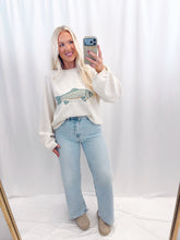 Load image into Gallery viewer, Reel Cute Sweater Cream

