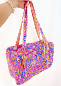 Floral Weekender Tote