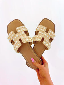 Spring Pearl Sandals