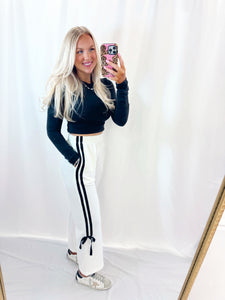 Bow On The Go Track Pants💖 1 medium left