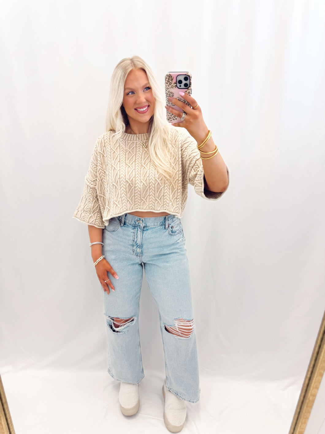 Where We Left Off Knit Top