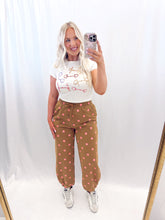 Load image into Gallery viewer, Brown Dot Joggers
