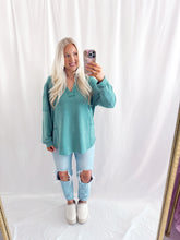 Load image into Gallery viewer, Faded Fern Pullover
