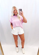 Load image into Gallery viewer, Lilac Lines OPEN BACK Top
