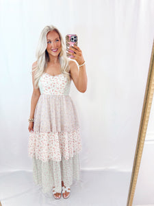 Floral Gauze Dress