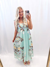Load image into Gallery viewer, Bloom Lagoon Dress TEAL
