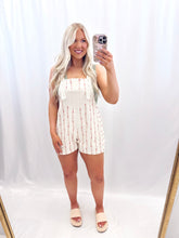 Load image into Gallery viewer, Fresh Picked Flowers Overall Romper
