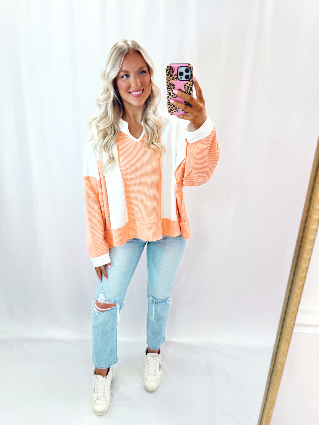 All Peachy Pullover