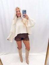 Load image into Gallery viewer, Cabin Weekend Sweater Cream
