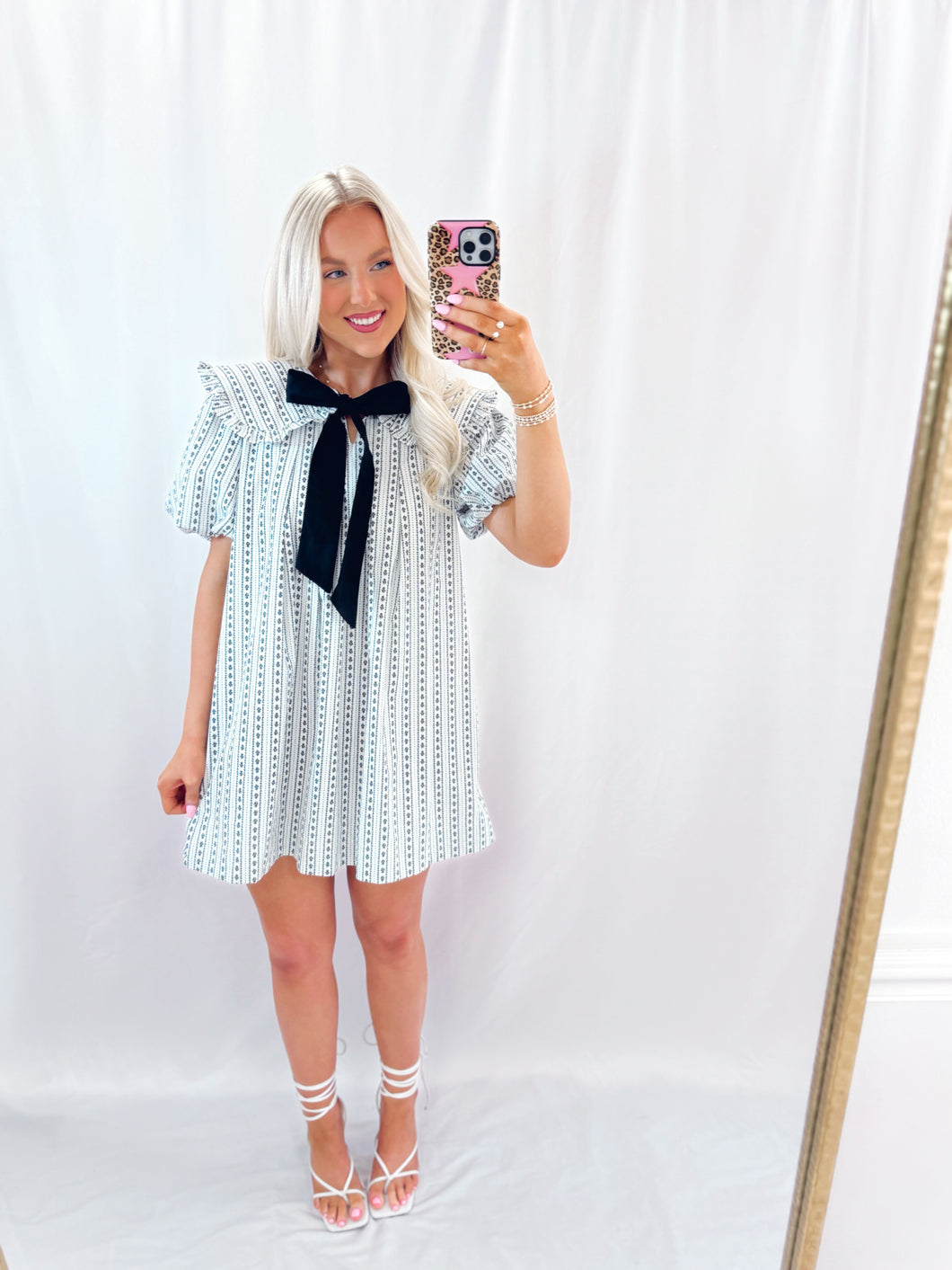 Classy Side Bow Dress