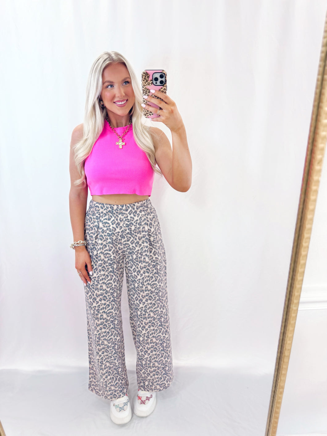 Luxe Leopard Sweatpants💖 1 x-large left