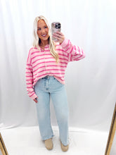 Load image into Gallery viewer, Pink About You Sweater
