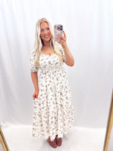 Load image into Gallery viewer, Brown Sugar Bouquet Dress
