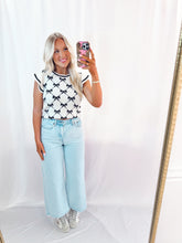 Load image into Gallery viewer, All The Bows Knit Top RESTOCK
