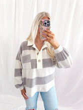 Load image into Gallery viewer, Snuggle Stripes Pullover

