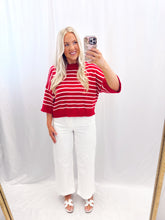 Load image into Gallery viewer, Summer In The USA Top RED
