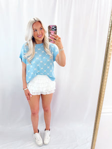 Bow Babe Knit Top